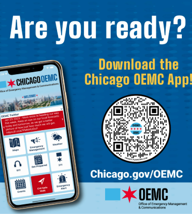 Download the Chicago OEMC APP